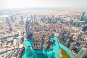 Dubai: Akvarium & Burj Khalifa Nivå 124, 125 Kombinationsbiljett