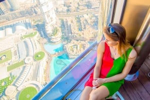 Dubai: Aquarium & Burj Khalifa Level 124 or 125 Combo Ticket