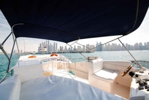Dubai: Atlantis och Burj Al Arab Cruise på en lyxig yacht