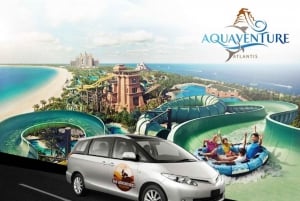 Dubai: Atlantis Aquaventure inträdesbiljett med transfer