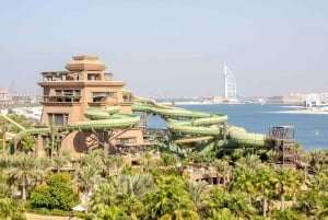 Dubai: Atlantis Aquaventure vesipuisto pääsylipun.