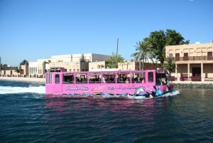 Dubai: Giro in mongolfiera e tour in autobus delle meraviglie, tour del cielo, del mare e della terra