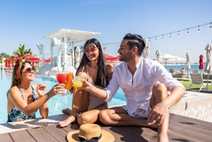 Dubai: Día de playa en la Palmera con vistas al horizonte