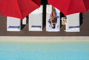 Dubai: Día de playa en la Palmera con vistas al horizonte