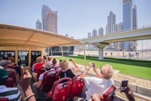 Dubai: Dhow Cruise: Big Bus Hop-On Hop-Off Tour & Dhow Cruise