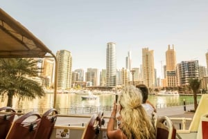 Dubai: Dhow Cruise: Big Bus Hop-On Hop-Off Tour & Dhow Cruise