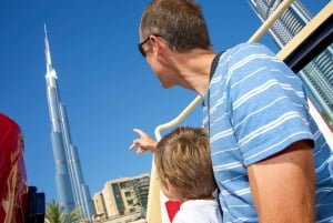 Dubai: Dhow Cruise: Big Bus Hop-On Hop-Off Tour & Dhow Cruise