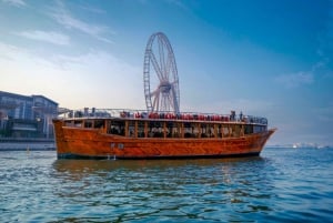 Dubai: Big Bus Panoramic Night Tour & Optional Dinner Cruise