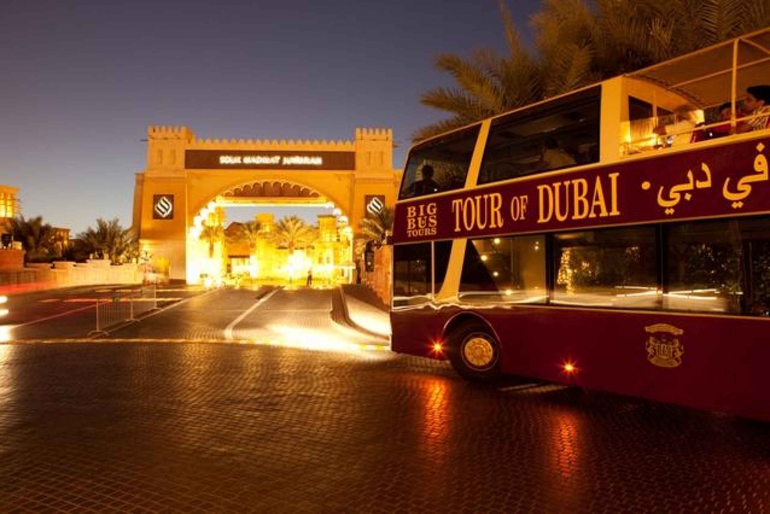 Dubai: Big Bus Panoramic Night Tour