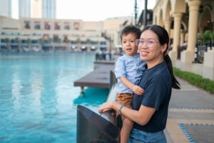 Dubái: sesión de fotos en el Burj Khalifa, el Dubai Mall y las fuentes