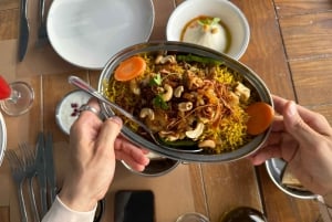 Dubai Food Tour with Secret Dish and Burj Khalifa access
