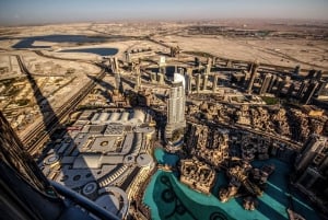 Dubai: Burj Khalifa Level 124 & 125 Ticket met Souvenir