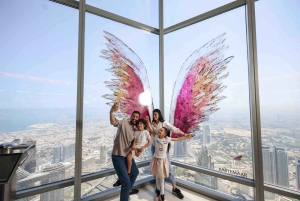 Dubai: Burj Khalifan taso 124, 125 ja Dubai Opera Tour -vierailu.