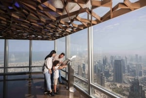 Dubai: Burj Khalifa Level 124, 125 with Sky Views Edge Walk