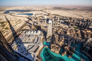 Dubai: Entrébiljett till Burj Khalifas våning 124 och 125