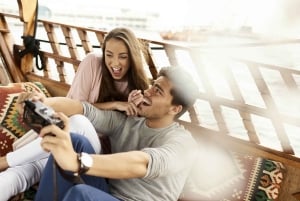 Dubai: Burj Khalifa Sunset on an Abra