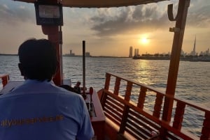 Dubai: Burj Khalifa Sunset on an Abra