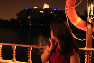 Dubai: Burj Khalifa Sunset on an Abra