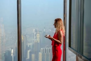 Dubaï : Burj Khalifa 'The Lounge' avec repas léger