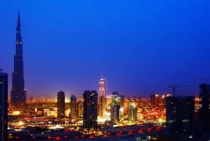 Dubai: Burj Khalifa VIP Lounge with Panoramic Sunset View