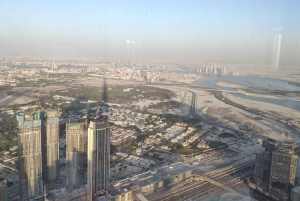 Dubai: Burj Khalifa VIP Lounge with Panoramic Sunset View