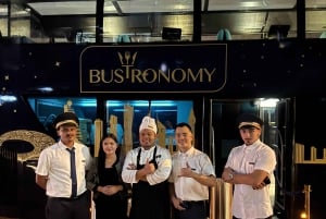 Dubai: BusTronomy Fine Dining Panoramic Tour