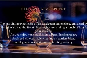 Dubai: BusTronomy Fine Dining Panoramic Tour