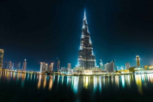 Dubai by Night City Tour with Fountain Show