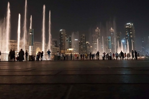 Dubai by Night with Burj Khalifa Entrance Ticket