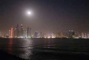 Dubai by Night with Burj Khalifa Entrance Ticket