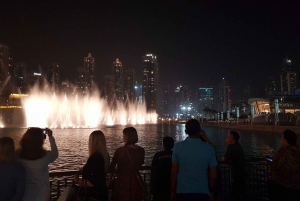 Dubai by Night with Burj Khalifa Entrance Ticket