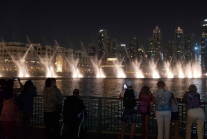 Dubai by Night with Burj Khalifa Entrance Ticket