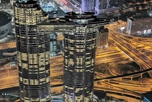 Dubai by Night with Burj Khalifa Entrance Ticket