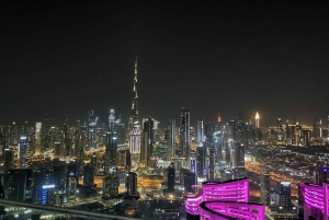 Dubai by Night with Burj Khalifa Entrance Ticket