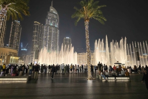 Dubai by Night with Burj Khalifa Entrance Ticket