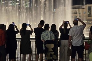 Dubai by Night with Burj Khalifa Entrance Ticket