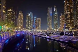 Dubai by Night with Burj Khalifa Entrance Ticket