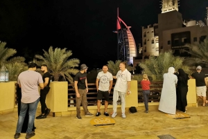 Dubai di notte con biglietto d'ingresso al Burj Khalifa