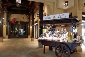 Dubai di notte con biglietto d'ingresso al Burj Khalifa