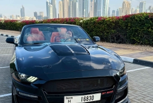 DUBAI: CABRIO MUSTANG TOUR. LUKSUS