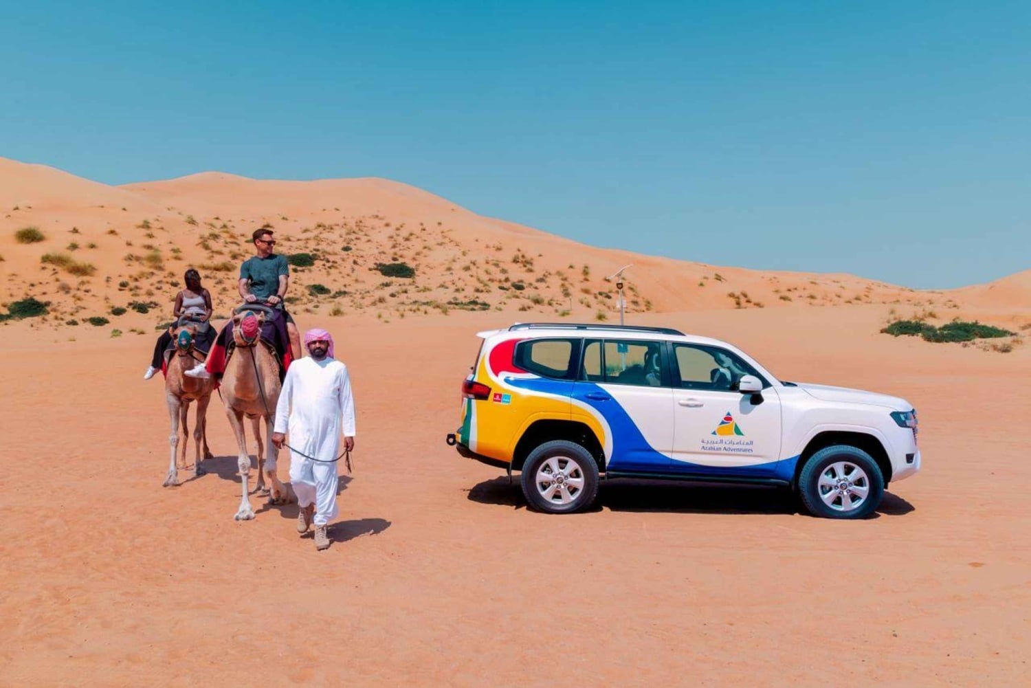 Dubai: Kamelsafari, Wildnis und Frühstück am See