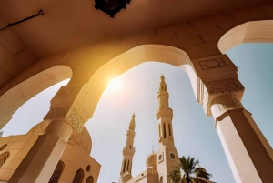 ドバイブルーモスクとストリートフード付きシティハイライトツアー