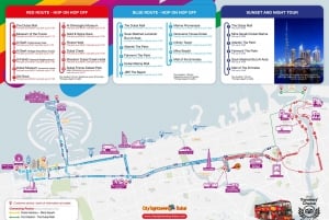 Dubai: Tour della città in autobus Hop-on Hop-off