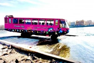 Dubai City Tour Sightseeing mit dem Wonder Bus zu Land und zu Wasser