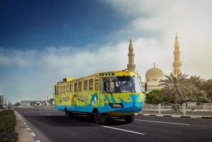 Passeio turístico pela cidade de Dubai em Wonder Bus, terra e mar