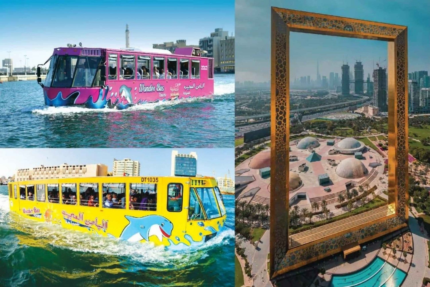 Dubaï : Tour de ville, bateau-bus, entrée dans le cadre, souk de l'or et des épices