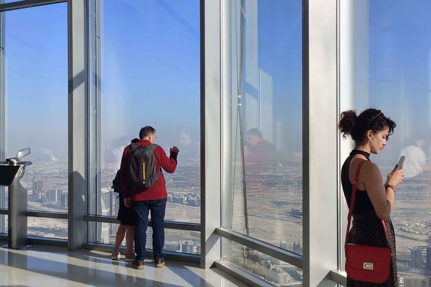 Dubai: Bytur med billett til Den blå moskeen og Burj Khalifa