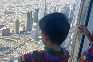 Dubai: Byrundtur med billet til Den Blå Moské og Burj Khalifa