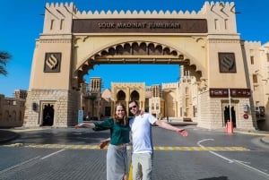 Dubai: Tour de la ciudad con entrada a la Mezquita Azul y al Burj Khalifa