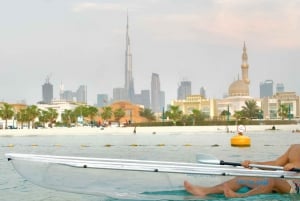 Dubai: experiência clara de caiaque com vista para o Burj Khalifa